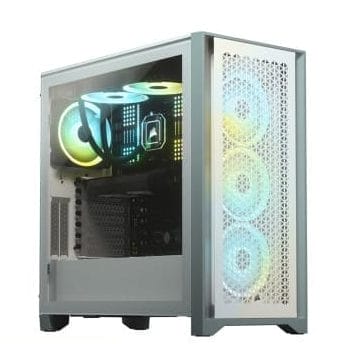 Vỏ máy tính Corsair 4000D Airflow TG White
