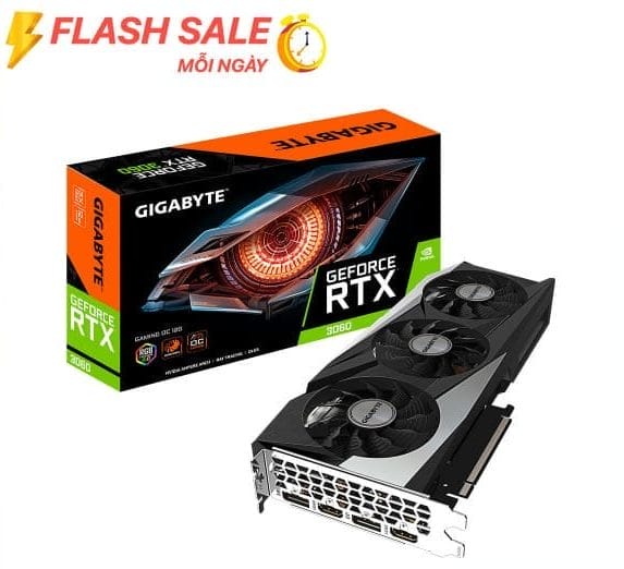 VGA GIGABYTE RTX 3060 12GB GAMING OC