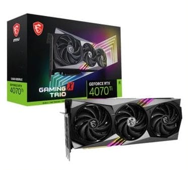 VGA MSI RTX 4070 Ti GAMING X TRIO 12G