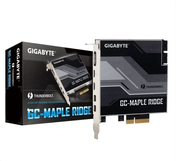 GIGABYTE GC-MAPLE RIDGE Add-in Card - Intel Thunderbolt 4 AIC, 40Gb/s