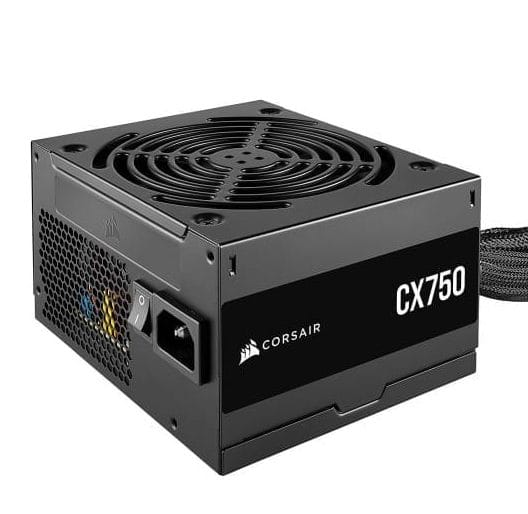 Nguồn Corsair CX750 750W (80 Plus Bronze/ Non Modular)