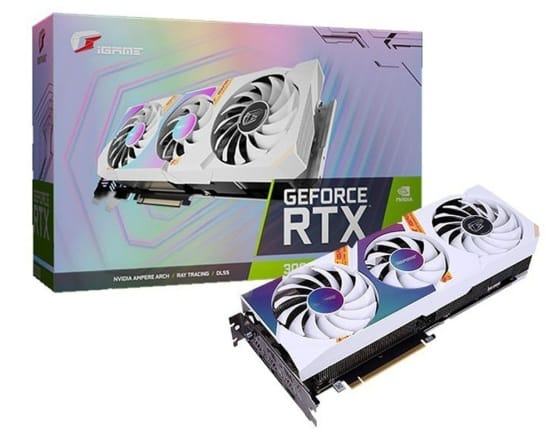 VGA Colorful iGame RTX 3060 Ultra White OC 12G L-V 99%